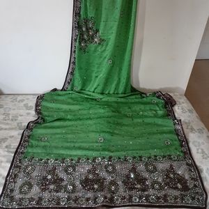 Indian georgette saree